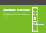 ZKTeco TL100 Installation Instruction preview