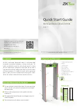 ZKTeco ZK-D3180S Quick Start Manual preview