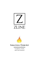 Zline RCIND-24 Installation Manual And User'S Manual preview