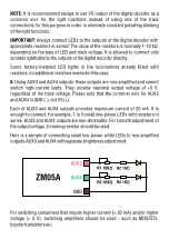 Preview for 6 page of Zmodell ZM05A User Manual