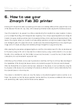 Preview for 17 page of Zmorph FAB Manual Manual