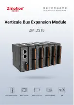 Zmotion ZMIO310 Manual preview
