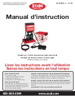 Предварительный просмотр 9 страницы Zodi 6125 Instruction Manual