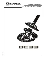 Zodiac DC33 Owner'S Manual preview