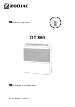 Preview for 1 page of Zodiac DT 850 Installation Instructions And Use