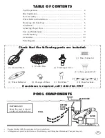 Preview for 3 page of Zodiac Kontiki Owner'S Manual And Quick Assembly Instructions