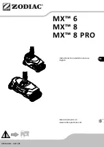 Preview for 1 page of Zodiac MX6 Elite Instructions For Installation And Use Manual