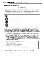 Preview for 2 page of Zodiac MX6 Elite Owner'S Manual