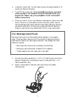 Preview for 3 page of Zodiac Nature2 Express Operating Instructions Manual