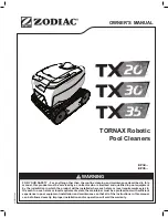 Zodiac TX20 Owner'S Manual preview