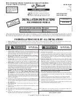Zoeller 49 Series Installation Instructions Manual preview