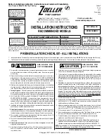 Zoeller 55 Series Installation Instructions Manual preview