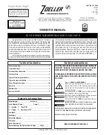 Zoeller 61 HD Series Owner'S Manual preview