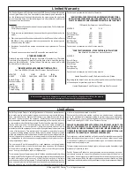 Preview for 2 page of Zoeller 61 HD Series Owner'S Manual