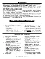 Preview for 2 page of Zoeller Basement Sentry Series Manual