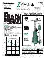 Zoeller SHARK Series Quick Start Manual preview