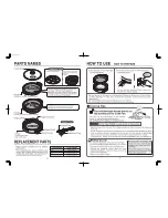 Preview for 4 page of Zojirushi Gourmet d'Expert  EP-RAC50 Operating Instructions Manual