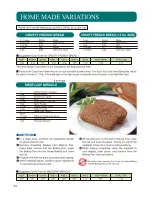 Preview for 44 page of Zojirushi Home Bakery Virtuoso BB-PAC20 Operating Instructions And Recipes
