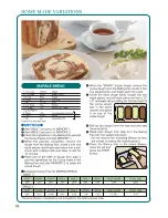 Preview for 48 page of Zojirushi Home Bakery Virtuoso BB-PAC20 Operating Instructions And Recipes