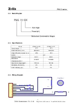 Предварительный просмотр 10 страницы Zolix Instruments PSA Series Operating Manual