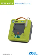 ZOLL AED 3 Administrator'S Manual preview