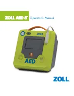 ZOLL AED 3 Operator'S Manual preview