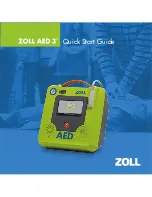 ZOLL AED 3 Quick Start Manual preview