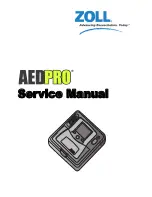 ZOLL aed pro Service Manual preview