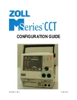 ZOLL M Series CCT Configuration Manual preview