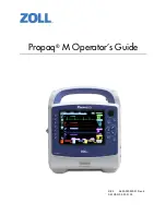 ZOLL Propaq M Operator'S Manual preview