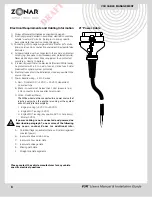 Preview for 8 page of Zonar V3R User Manual & Installation Manual