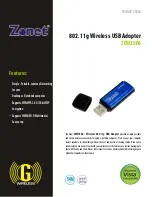 Zonet ZEW2508 Product Data preview