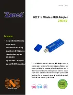 Zonet ZEW2542 Product Data preview