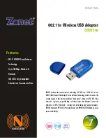 Zonet ZEW2546 Product Data preview