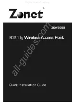 Zonet ZEW3002 Quick Installation Manual preview