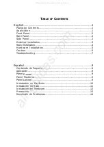 Preview for 1 page of Zonet ZFS3224 Manual