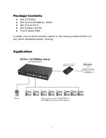 Предварительный просмотр 2 страницы Zonet ZFS3224 Quick Installation Manual