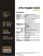 Preview for 2 page of Zonet ZFS3308E Product Data