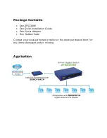 Zonet ZFS3308E Quick Installation Manual preview