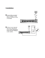 Предварительный просмотр 3 страницы Zonet ZFS3308E Quick Installation Manual