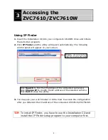 Предварительный просмотр 5 страницы Zonet ZVC7610 Quick Installation Manual