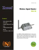 Zonet ZWA2100 Product Data preview