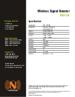 Preview for 2 page of Zonet ZWA2100 Product Data